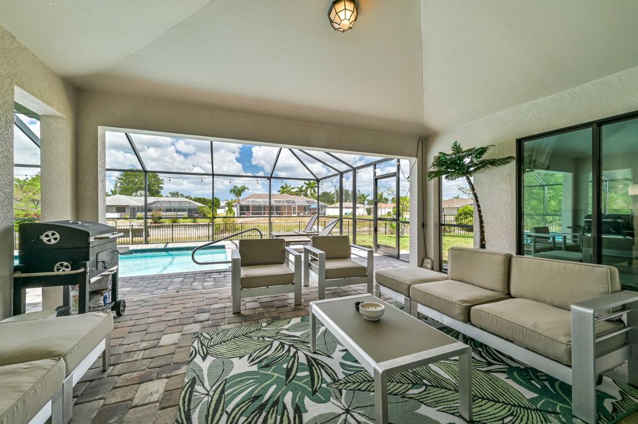 Centrally Located Cape Coral Oasis On Fresh Water Villa Eksteriør bilde